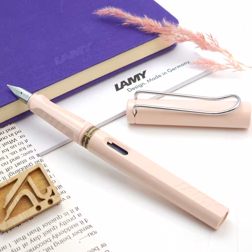 خودنویس لامی سافاری صورتی پاستلی LAMY SAFARI FP Pastel pink 36