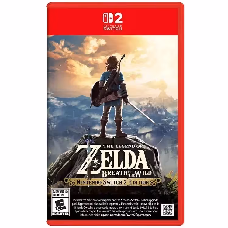 خرید بازی The Legend of Zelda: Breath of the Wild برای Nintendo Switch 2 با بهترین قیمت