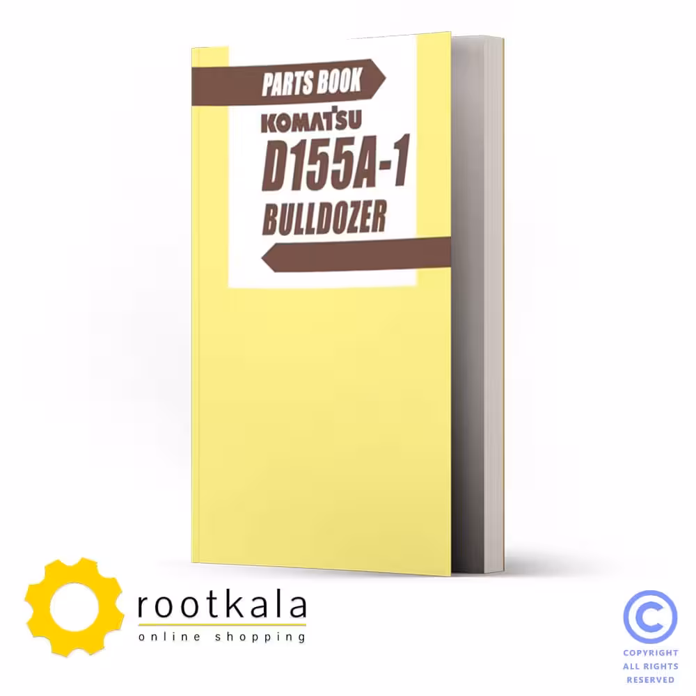 فایلPDF کتاب قطعات بولدوزر کوماتسو D155A-1