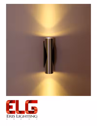 چراغ دکوراتیو استوانه ای دو طرفه