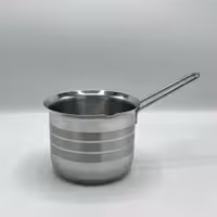 شیرجوش استیل 16 سانت دستیلوکس