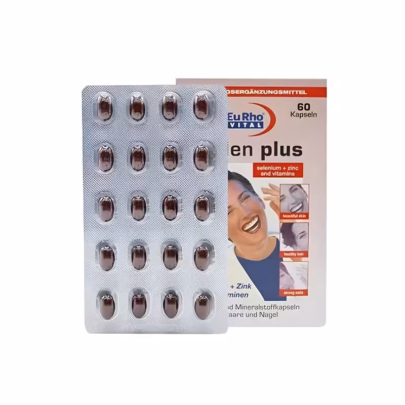 کپسول سلن پلاس یوروویتال 60 عدد – تاریخ  2028/03