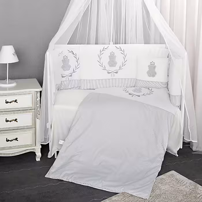 سرویس خواب 8 تکه شو بیبی Show Baby خرس تاجدار 4114