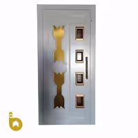 درب لولایی آسانسور | طرح گل لاله |