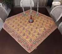 رومیزی 1×1 ترمه هاشمی کد 98 با 3 رنگ متنوع