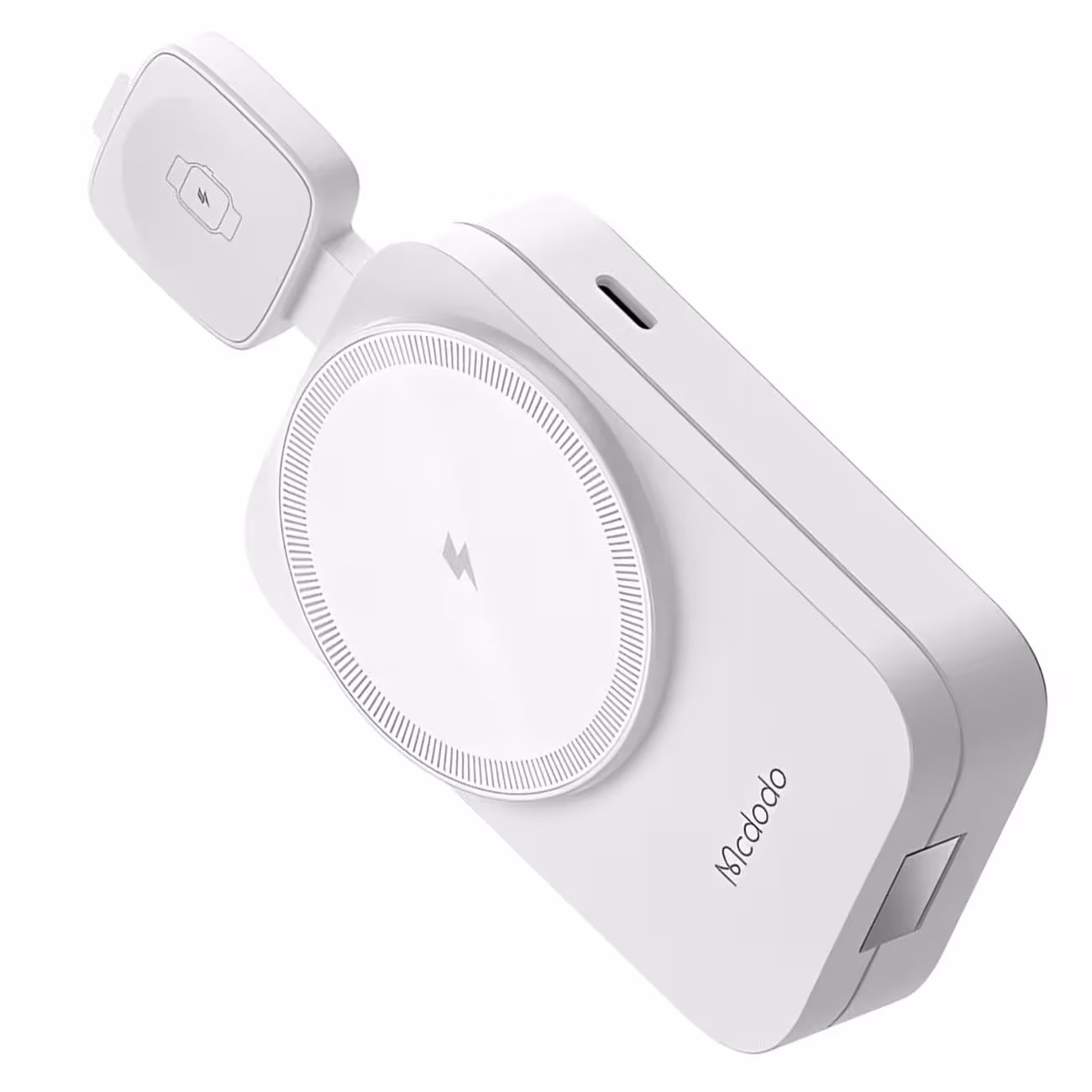 استند و شارژر وایرلس گوشی، ایرپاد و اپل‌واچ چندکاره 15 وات مک‌دودو CH-5090