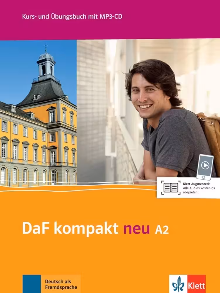داف کامپکت نیو A2 | کتاب آلمانی DaF Kompakt neu A2