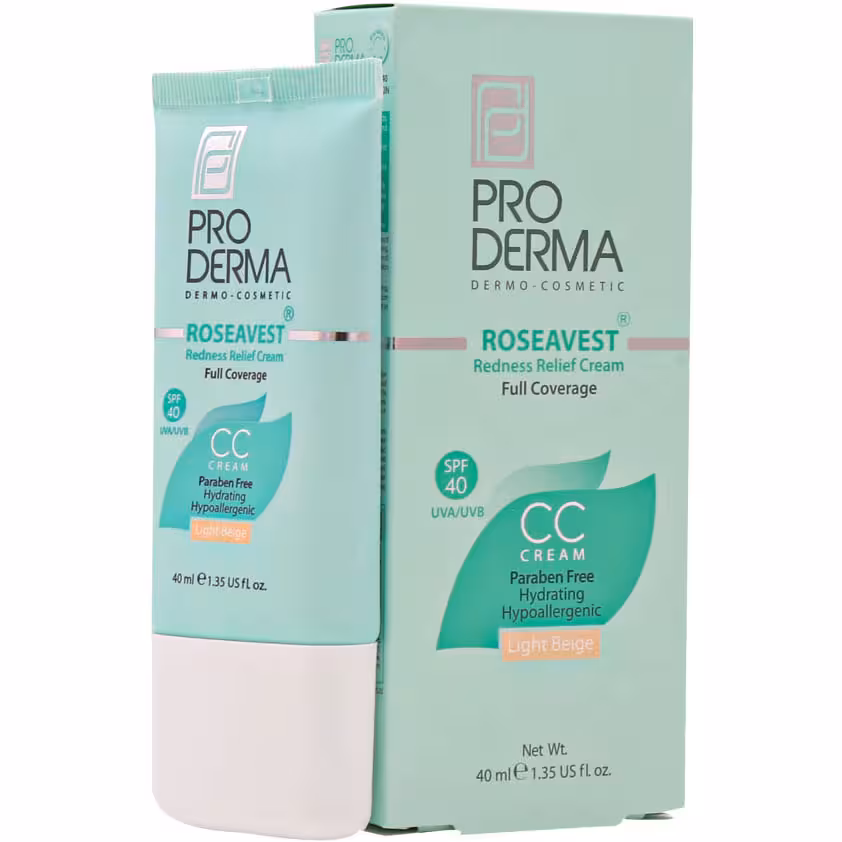 کرم پوشاننده و مرطوب کننده رنگی پرودرما