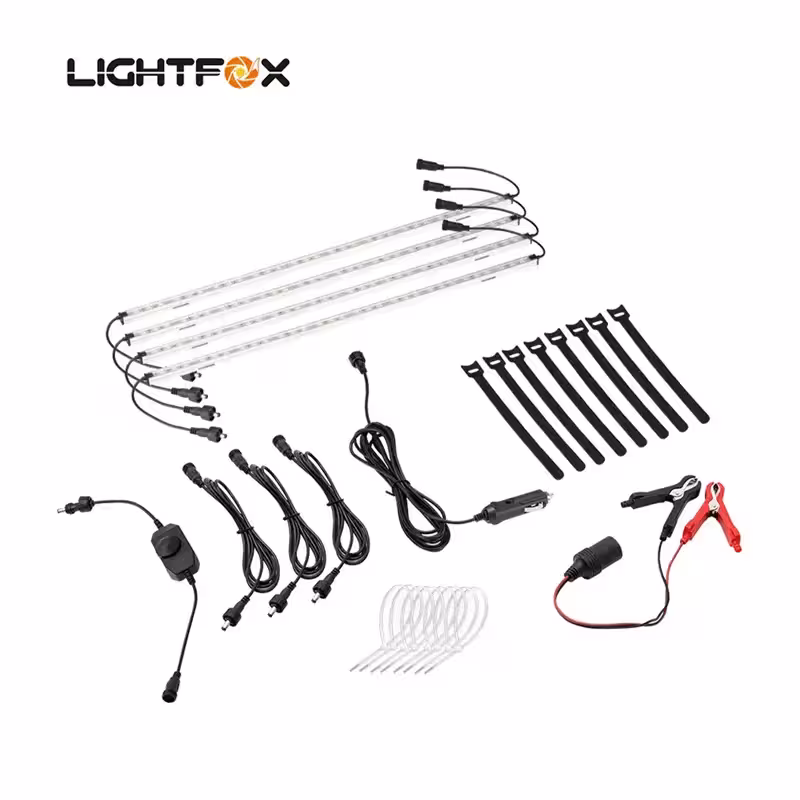 پک روشنایی کمپ و کاروان 12 ولت لایت فاکس (Light Fox)