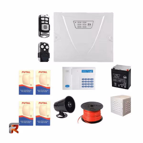 پکیج دزدگیر اماکن کلاسیک Z4-ULTRA Celasic با تلفن کننده سیم کارتی G1-ULTRA