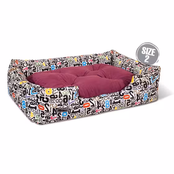 جای خواب نیناپت مدل U سایز 2 vip عدد ارغوانی