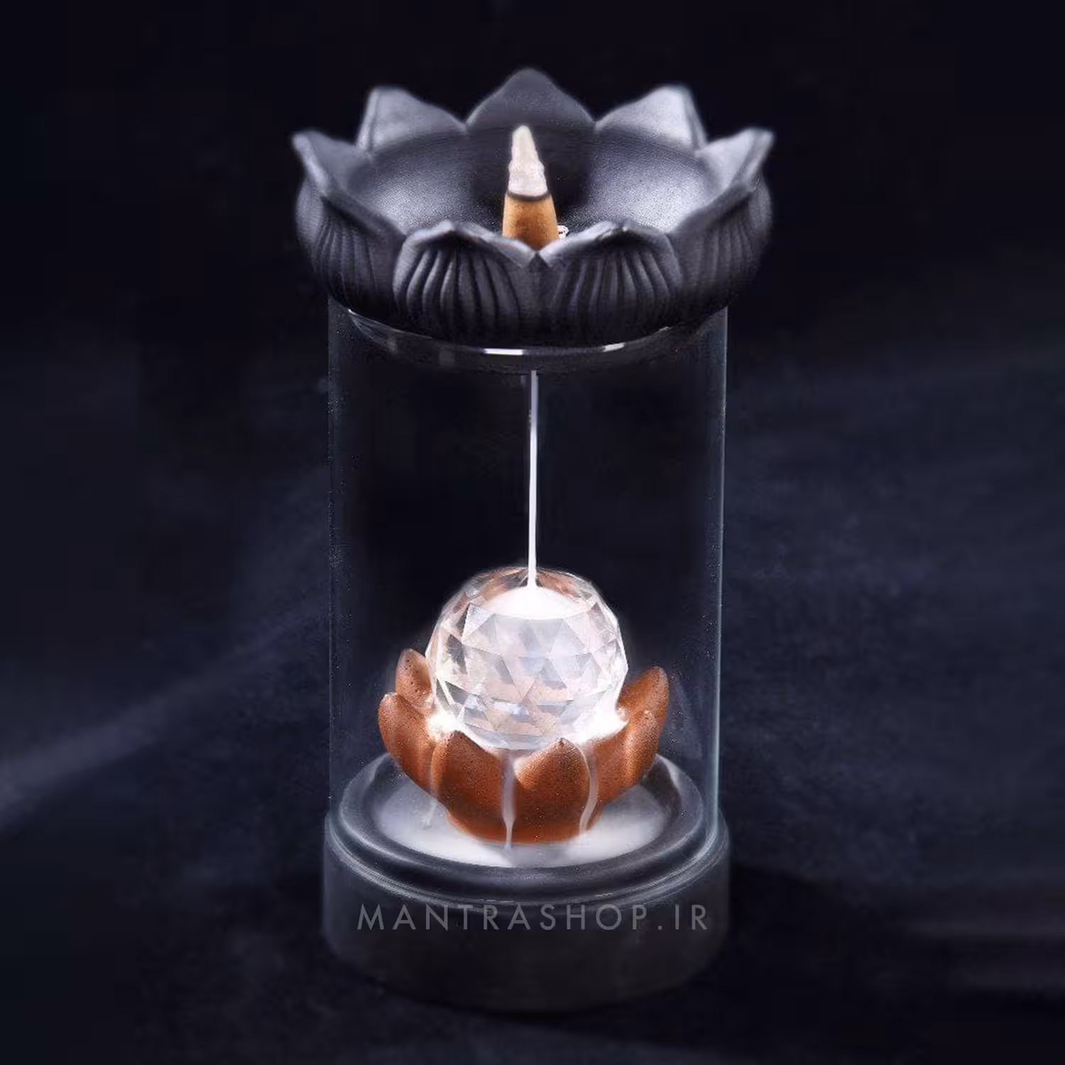 عودسوز آبشاری طرح لوتوس باتری خور کد 289