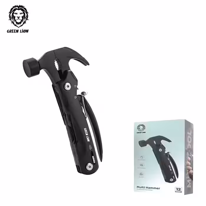 چکش 12 کاره مناسب کمپینگ گرین لاین Green Lion Multi Hammer
