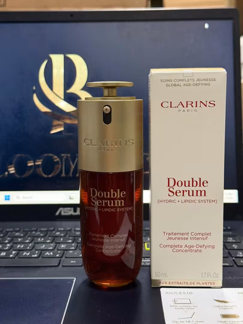 کنسانتره جوان ساز دابل سرم نسل 9 کلارنس 50 میل Clarins’ Double Serum