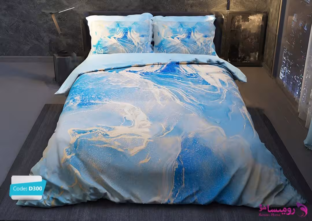 قیمت و خرید سرویس روتختی طرح ابروباد دو نفره برند ترکسان کد d300