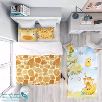 روتختی طرح زرافه سایز یکنفره کد A2768