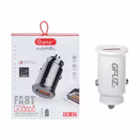 شارژر فندکی 18W فست تک پورت GFUZ مدل CR-57