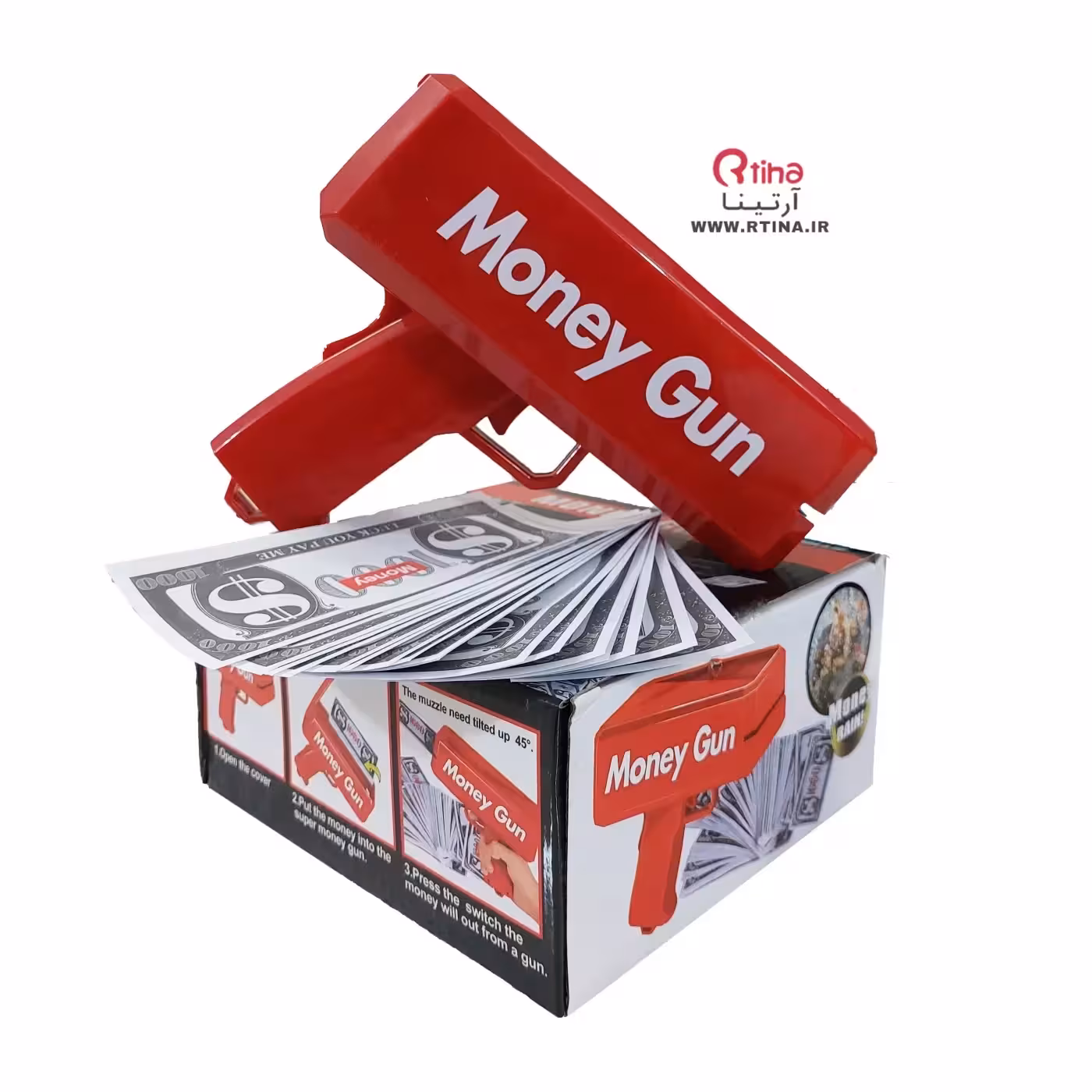 دستگاه پخش پول/ مانیگان Money Gun