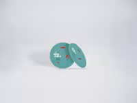 کارت ویزیت لمینت براق دایره