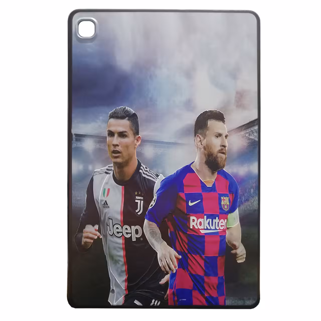 کاور طرح مسی و رونالدو | تبلت سامسونگ Tab S6 Lite (P610-P615 -P613-P619-P620-P625)