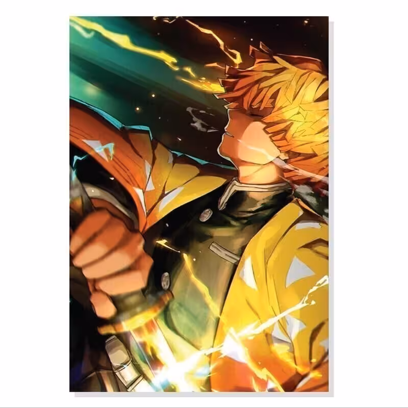 تابلو شاسی طرح انیمه شیطان کش Demon Slayer مدل M0318