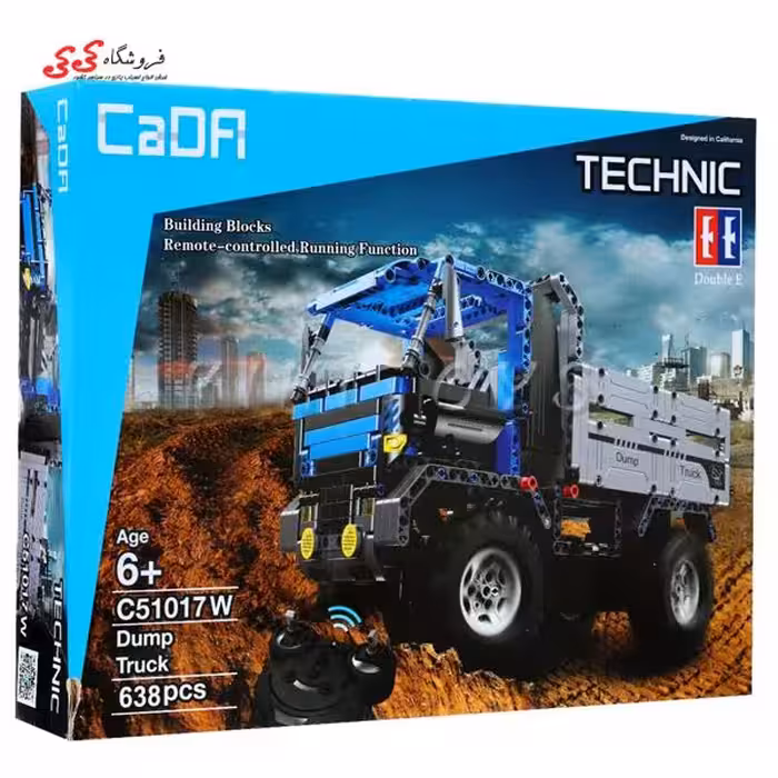 لگو کامیون کمپرسی تکنیکال کنترل 2.4G دابل ای EE