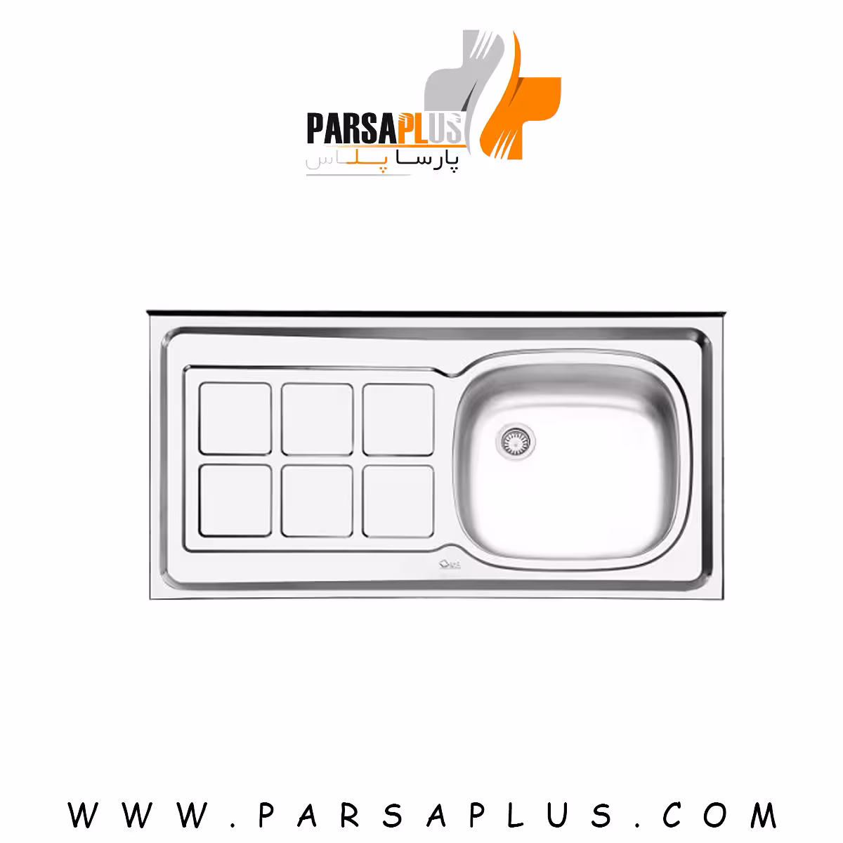 سینک روکار ایلیا استیل مدل 122