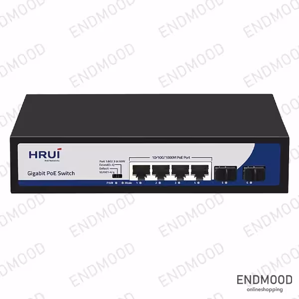 سوییچ شبکه HRUI مدل HR901-AXG-42NS-120
