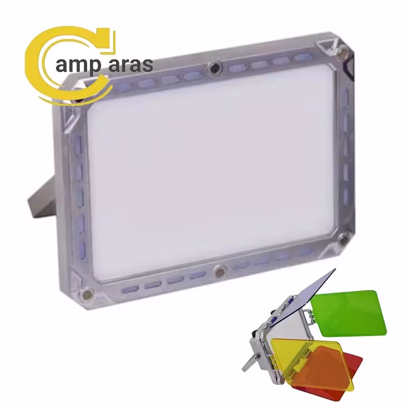 پروژکتور شارژی چندکاره فیلتردار Niumuliu W8138-1 - کمپ آراس