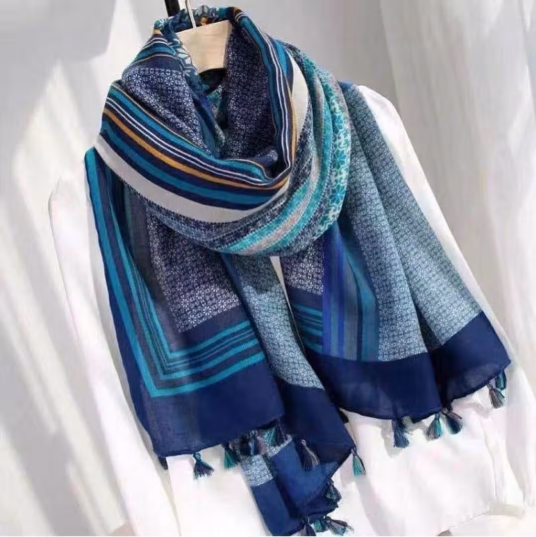شال نخ پنبه وارداتی