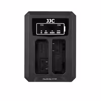 شارژر دوقلو USB باتری دوربین نیکون جی جی سی مدل DCH-ENEL14A