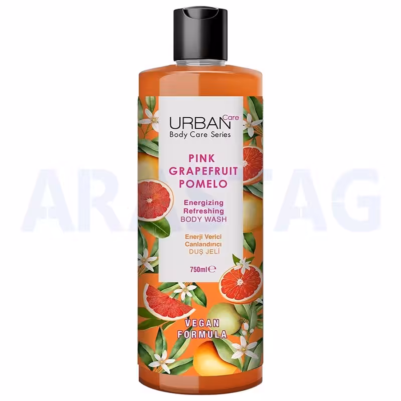 شامپو بدن اوربان کر URBAN Care با رایحه گریپ فروت و پوملو حجم 750 میلی