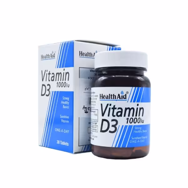 ویتامین 1000IU D3 هلث اید Vitamin D3 1000IU