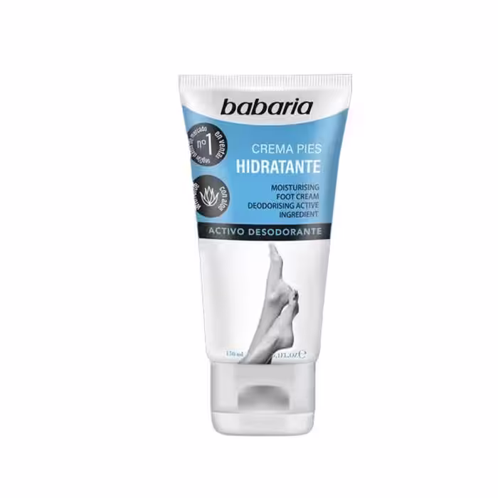 کرم مرطوب کننده پا باباریا babaria،اسپانیا حجم 150 میل