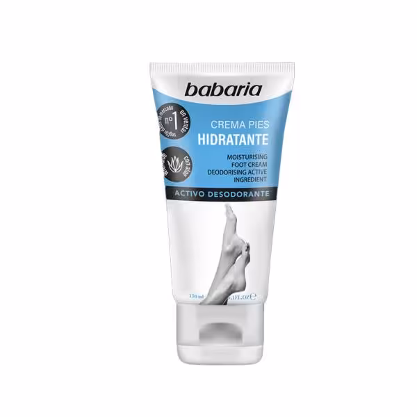 کرم مرطوب کننده پا باباریا babaria،اسپانیا حجم 150 میل