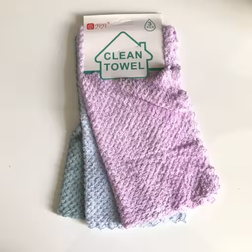دستمال آشپزخانه CLEAN TOWEL بسته 3 عددی کد 2