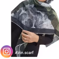 روسری قواره140 مارک sido دور دست دوز