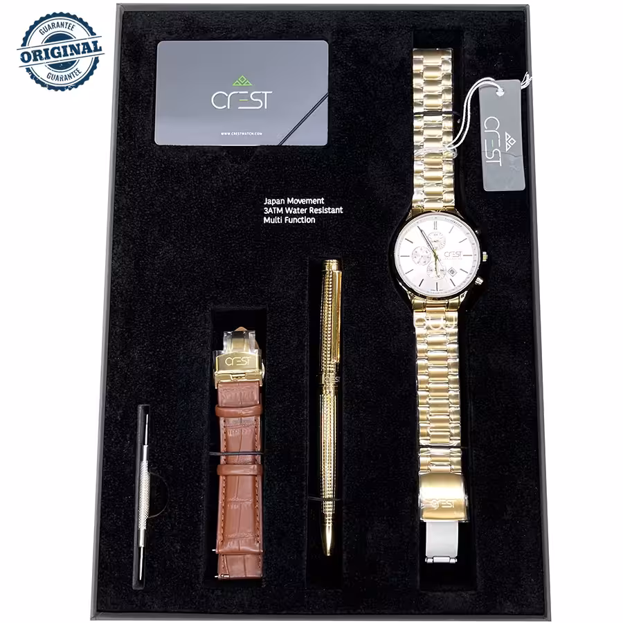 پک ساعت مچی کرست مردانه مدل Crest 9019-5