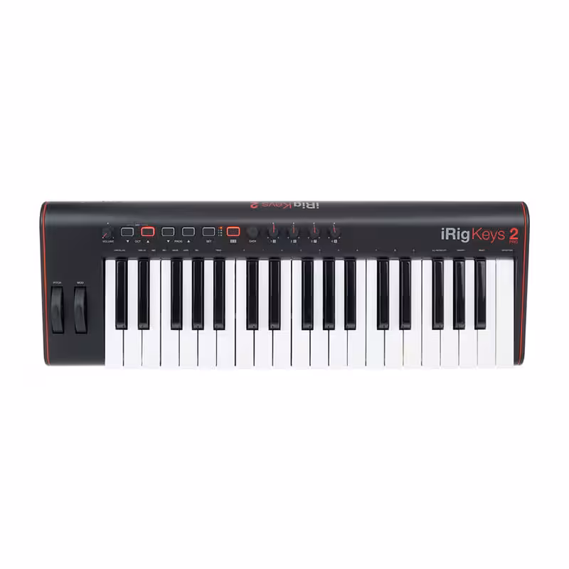 میدی کنترلر آی کی مولتی مدیا مدل iRig Keys 2 ProIK Multimedia iRig Keys 2 Pro Midi Controller
