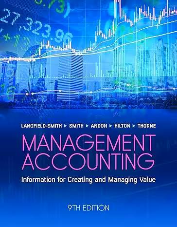خرید و دانلود نسخه کامل کتاب Management Accounting, : Information for creating and managing value (9th Edition) - Original PDF