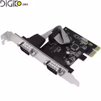 کارت تبدیل PCIE به RS232 برند MINI TECH
