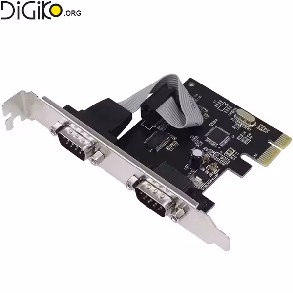 کارت تبدیل PCIE به RS232 برند MINI TECH