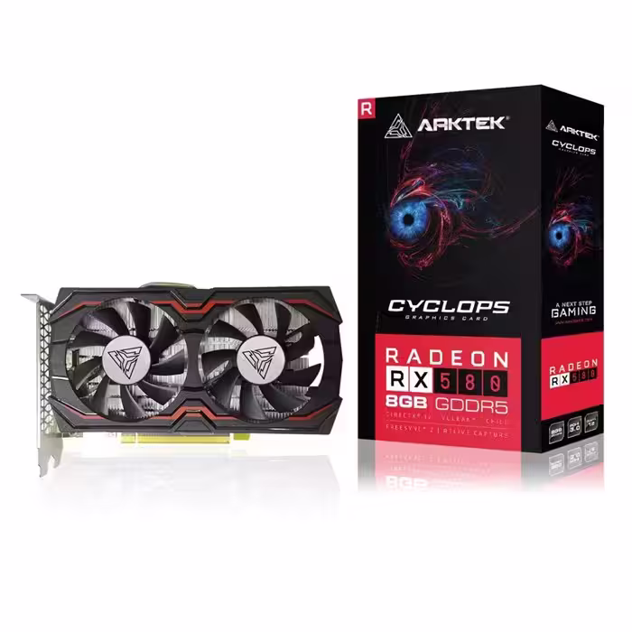 کارت گرافیک آرک تک مدل RX 580 با ظرفیت 8 گیگابایت