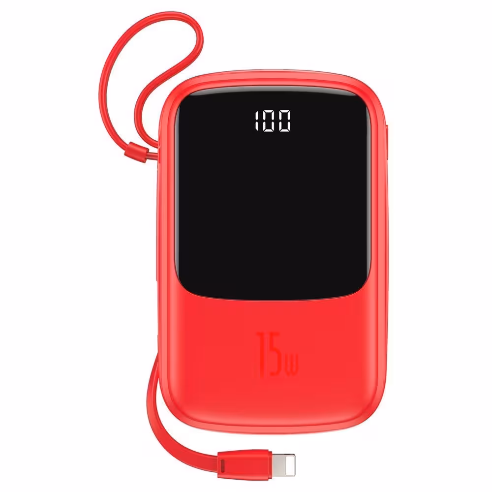 پاوربانک بیسوس مدل QPOW PPQD-B09 ظرفیت 10000 میلی آمپر ساعت