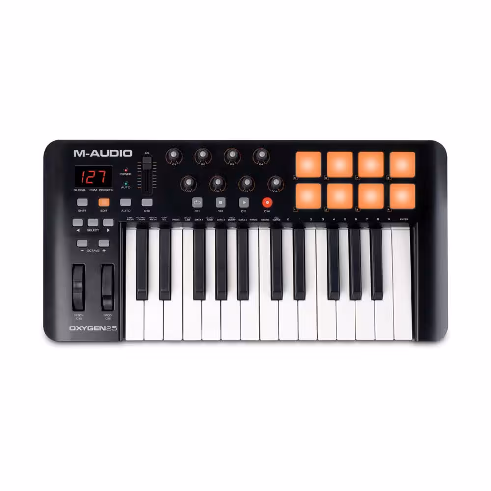 میدی کنترلر M-Audio Oxygen 25 MKIV