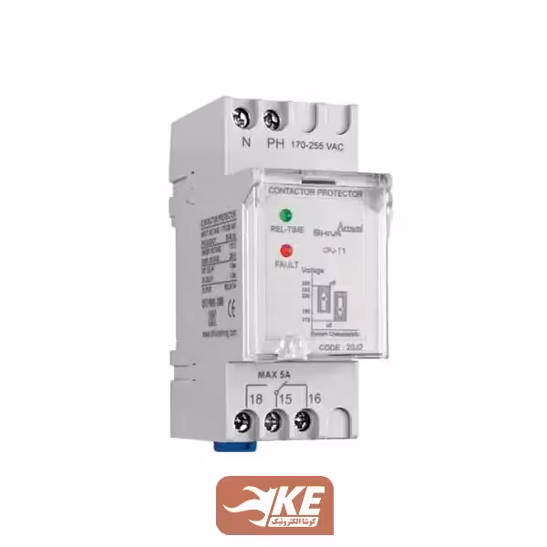 محافظ بوبین کنتاکتور 20JN2 شیوا امواج مدل CPJN-T