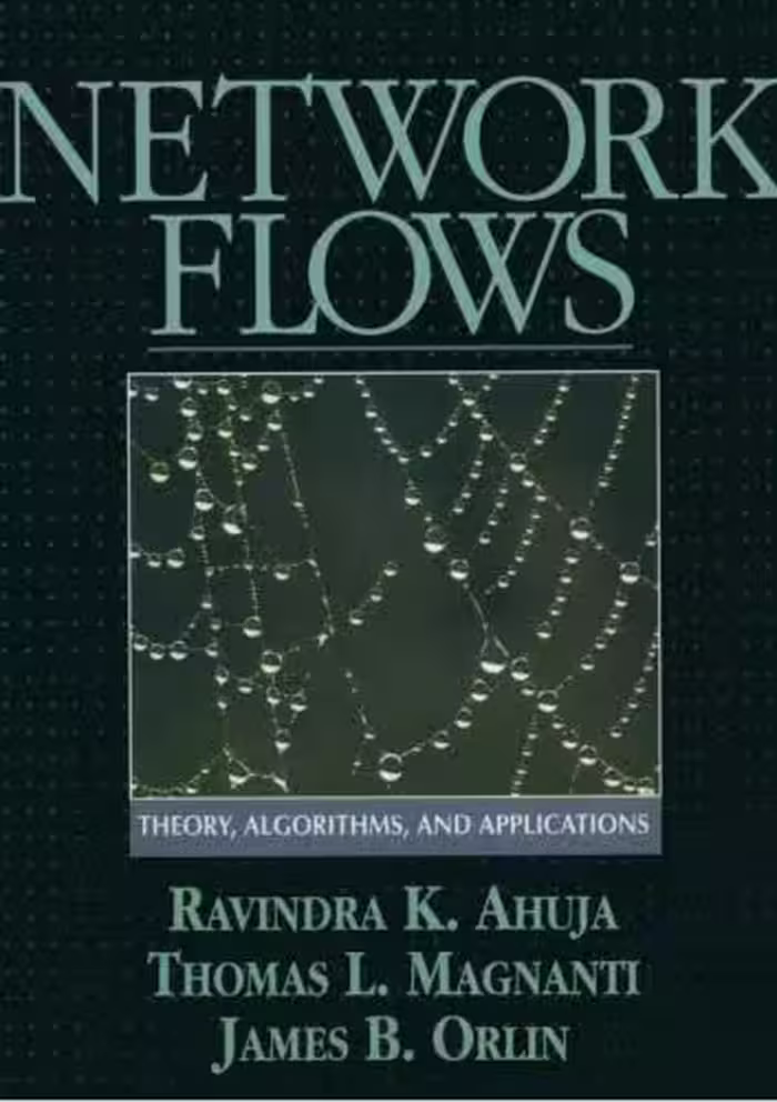 خرید و دانلود نسخه کامل کتاب Network Flows. Theory, Algorithms, and Applications