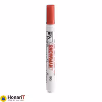 ماژیک وایت برد اسنومن رنگ قرمز