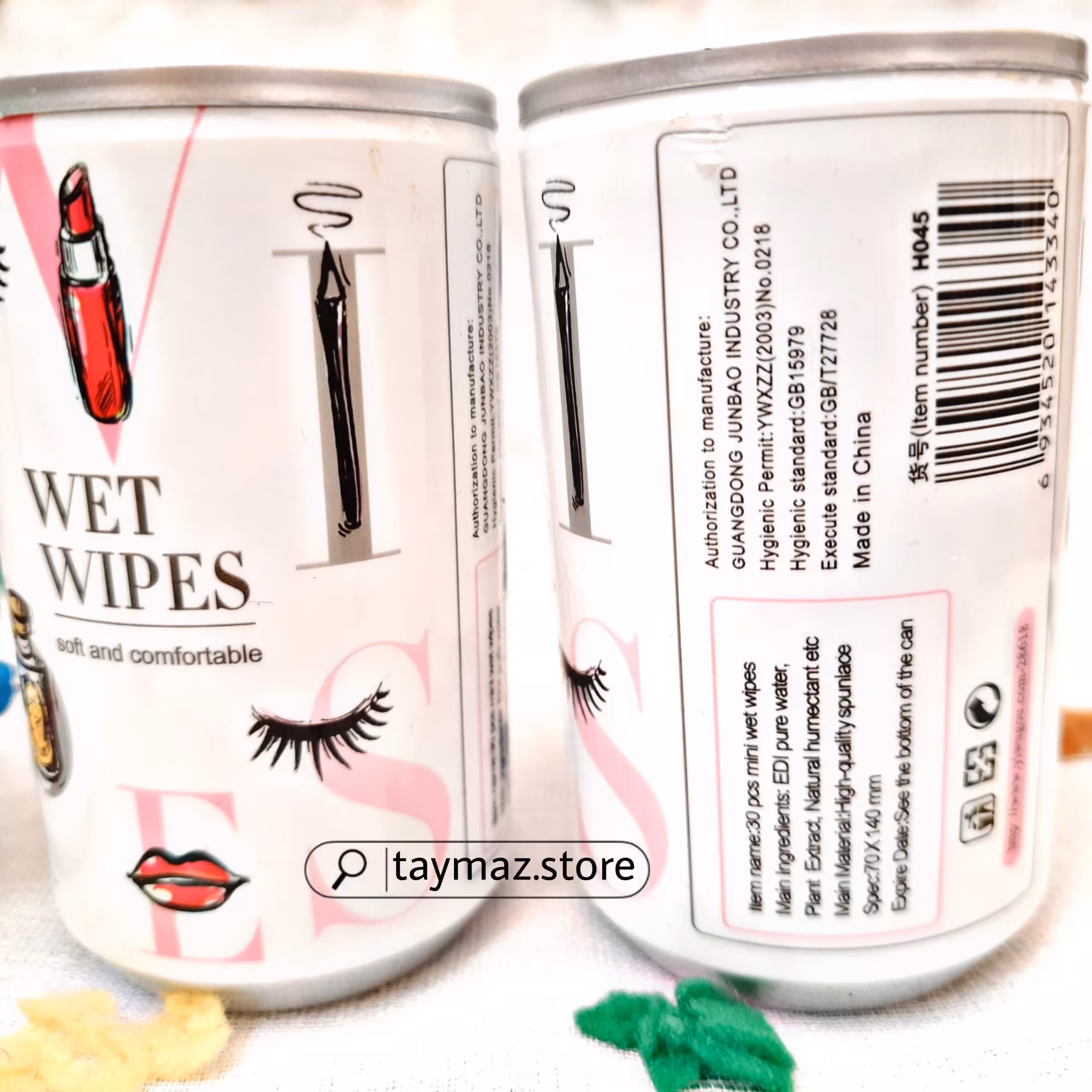 دستمال مرطوب فانتزی 30 عددی