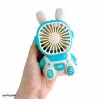 مینی فن (پنکه) شارژی تک سرعت گوزن